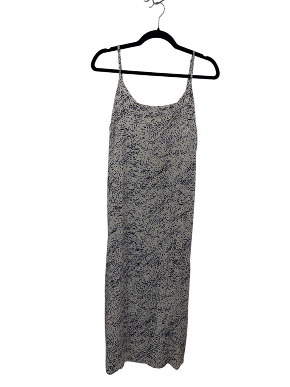 NWT Quiksilver Navy and White Patterned Maxi Dress